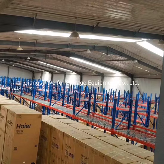 Rack de paletes seletivo de aço para serviços pesados para soluções de armazenamento em armazéns industriais