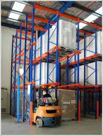 Rack de paletes de aço empilhável de armazenamento ajustável resistente do armazém